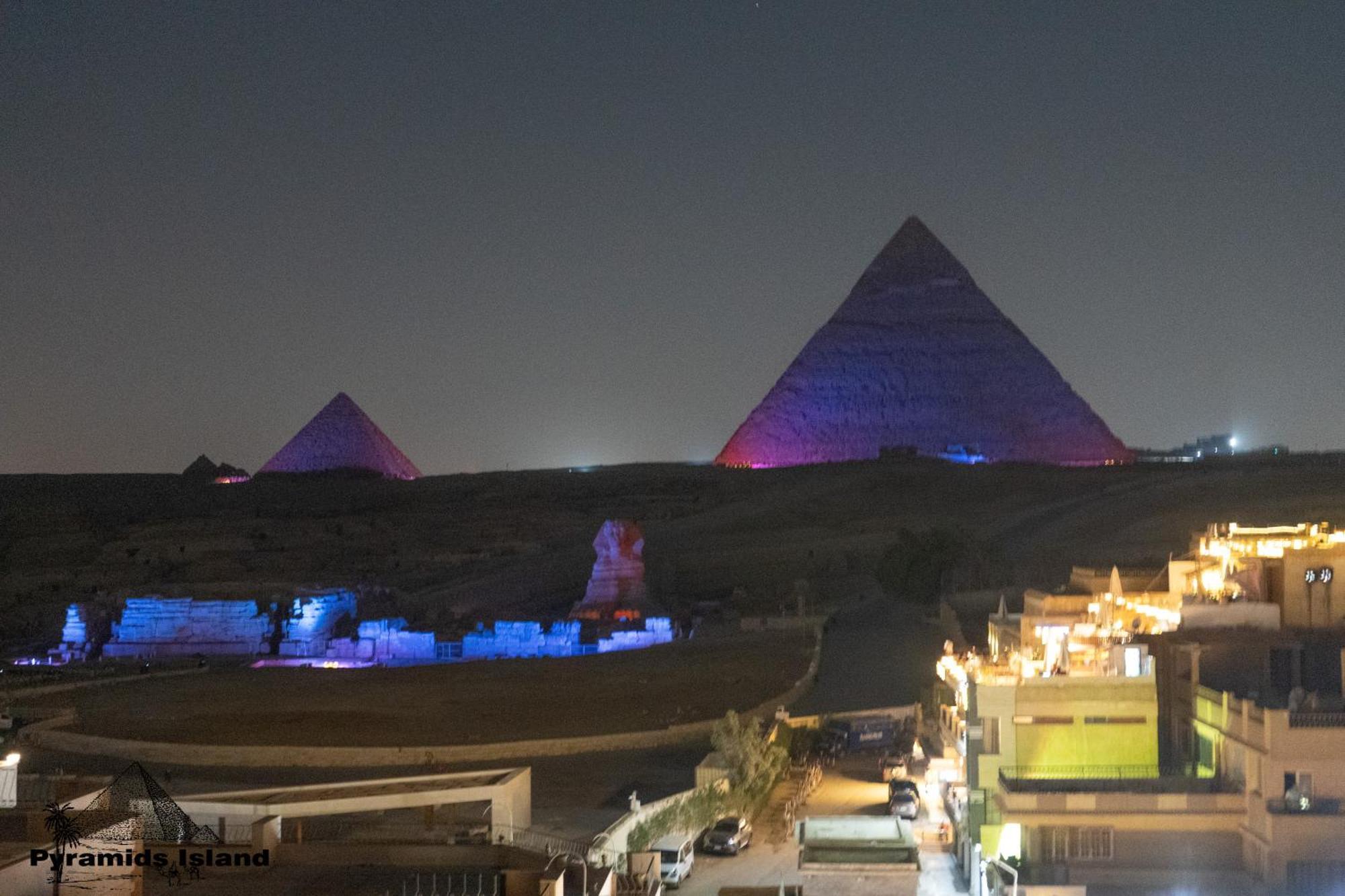 Pyramids Island Bed & Breakfast Kafret el-Gabal Екстериор снимка