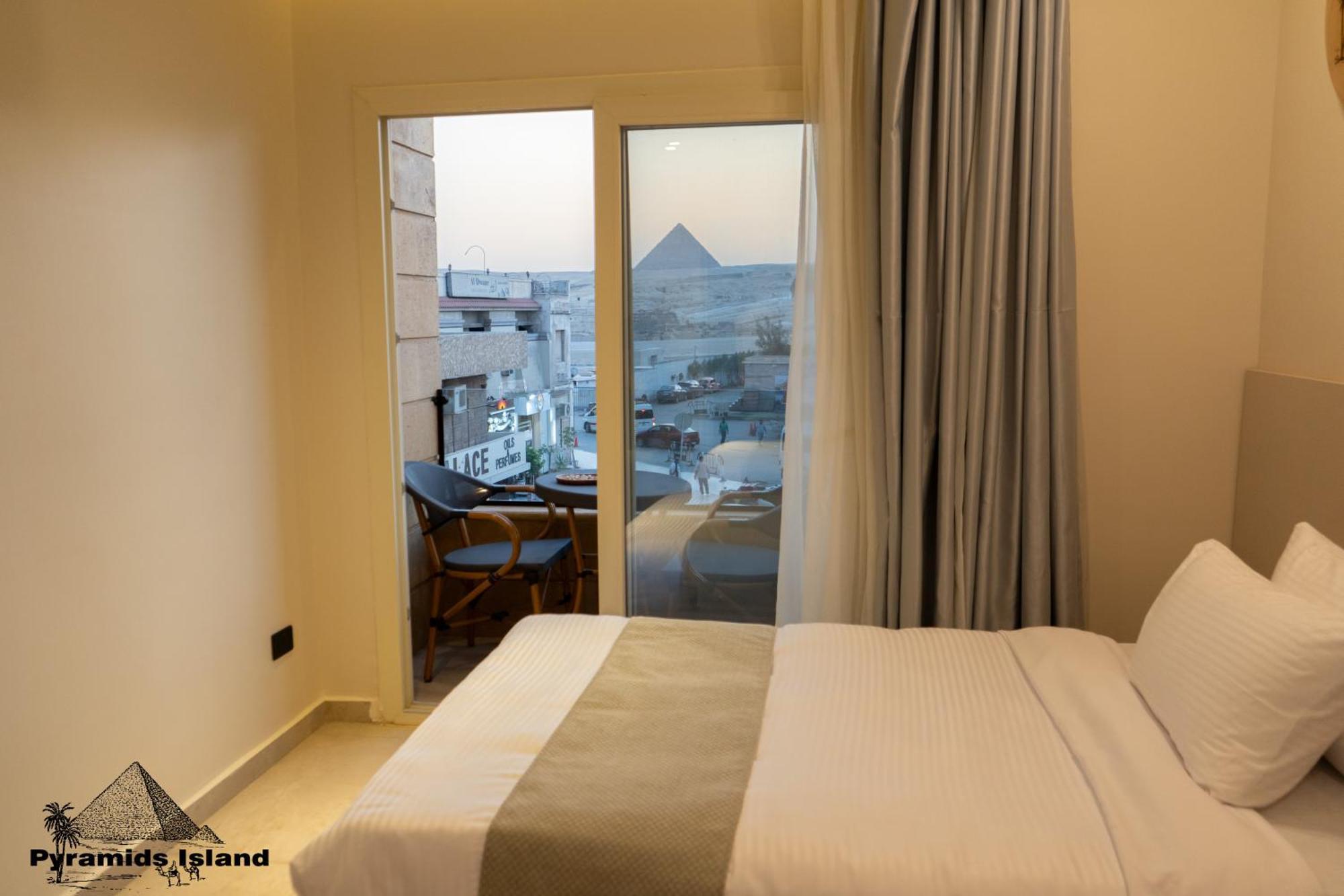 Pyramids Island Bed & Breakfast Kafret el-Gabal Екстериор снимка