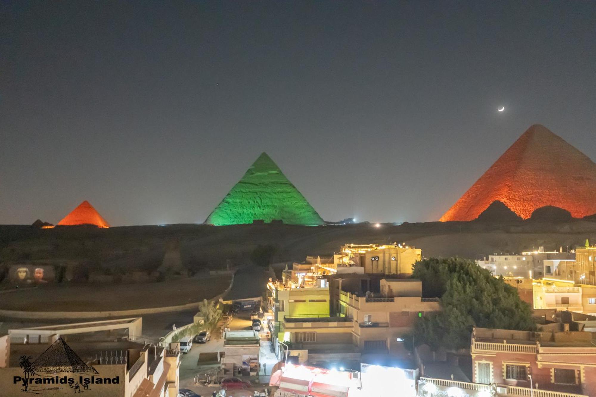 Pyramids Island Bed & Breakfast Kafret el-Gabal Екстериор снимка
