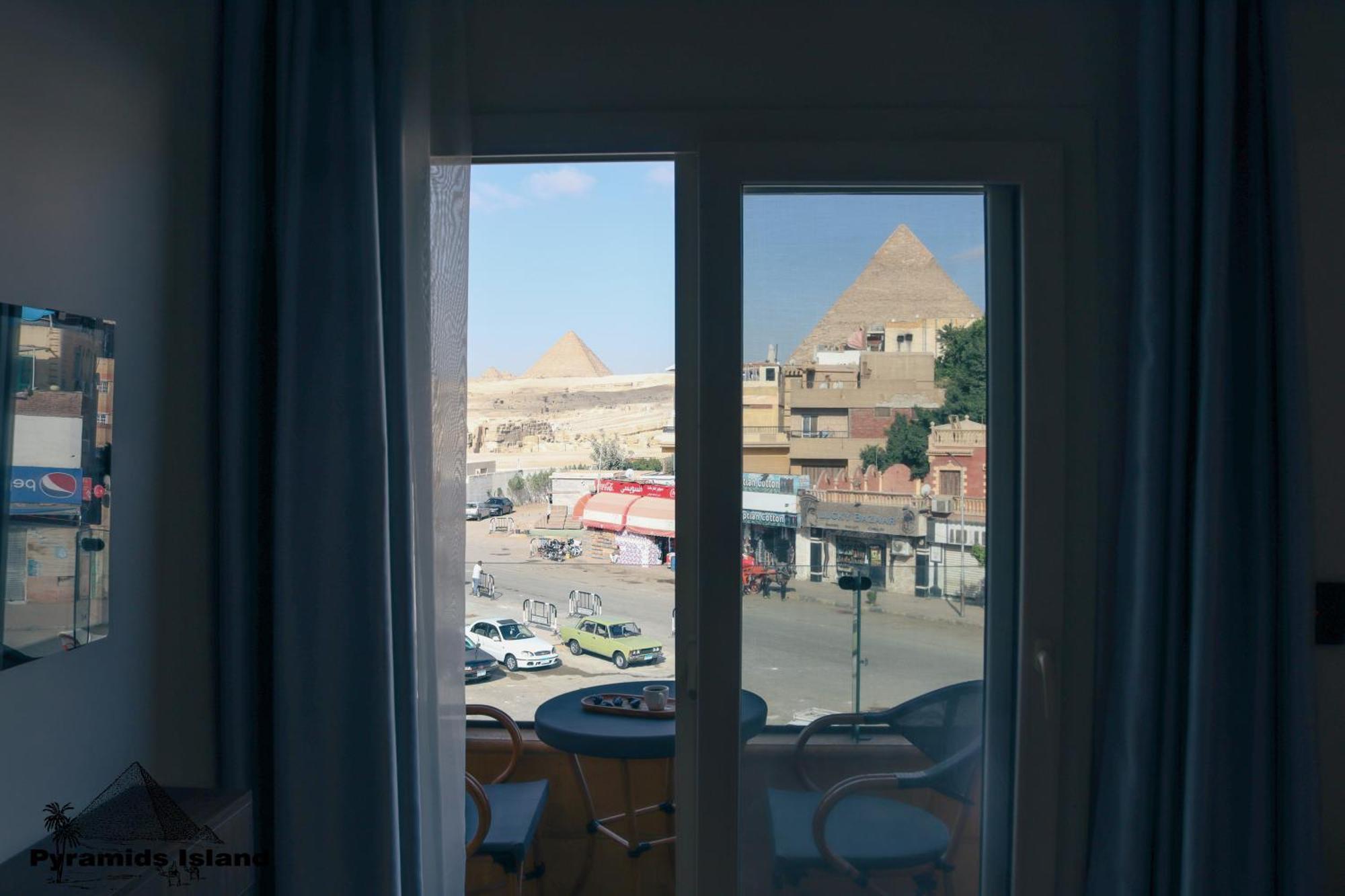 Pyramids Island Bed & Breakfast Kafret el-Gabal Екстериор снимка
