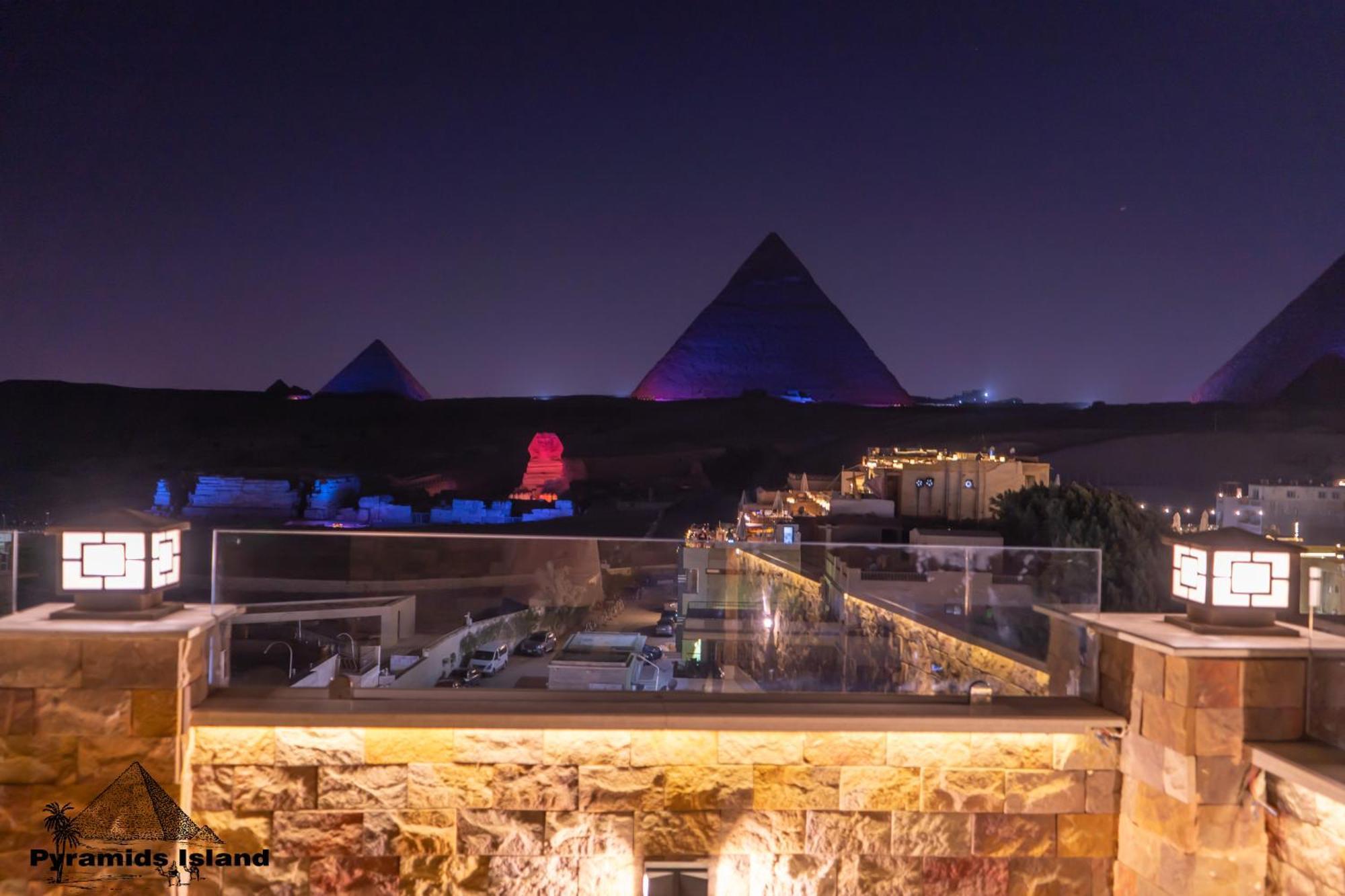Pyramids Island Bed & Breakfast Kafret el-Gabal Екстериор снимка