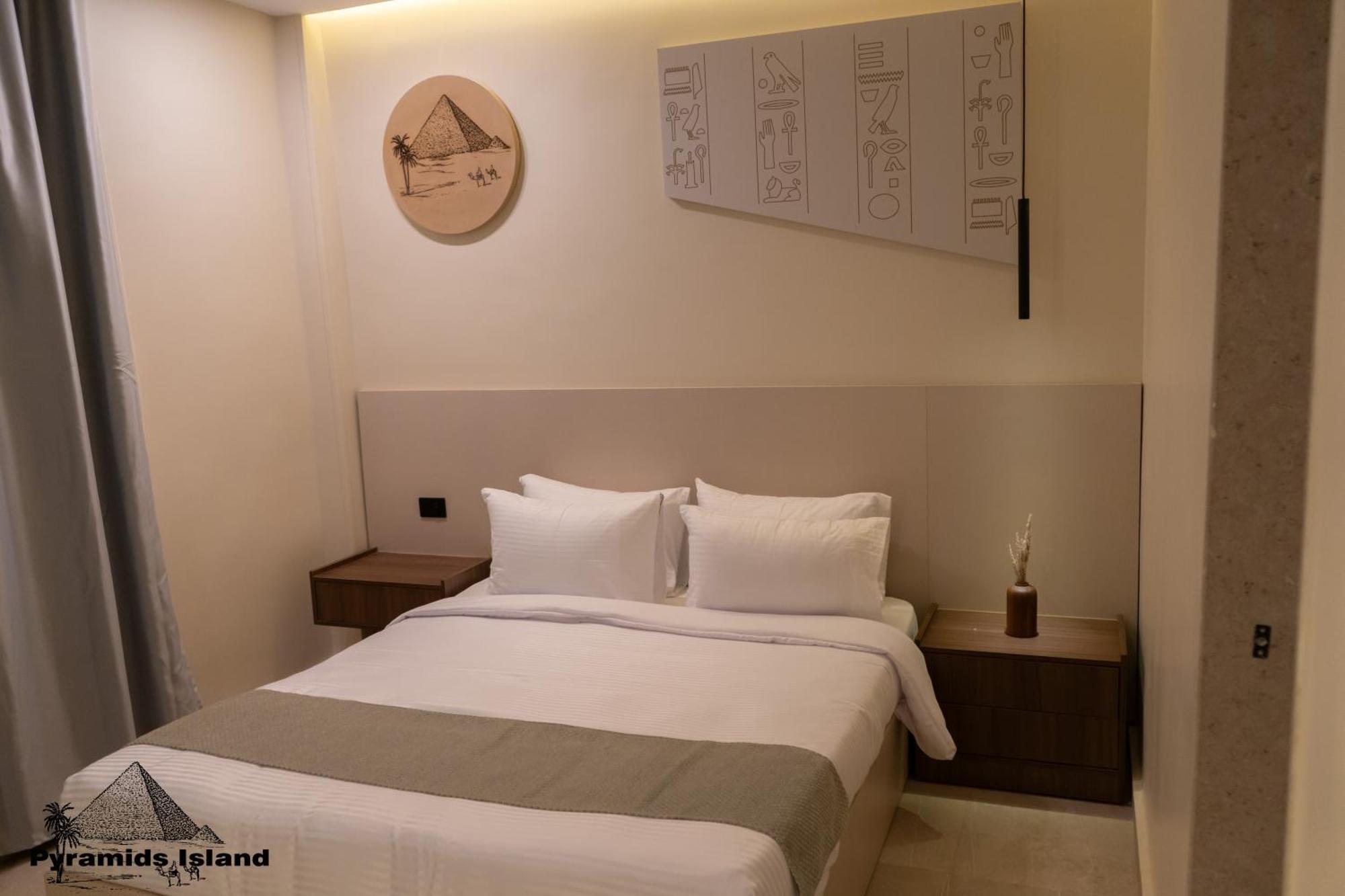 Pyramids Island Bed & Breakfast Kafret el-Gabal Екстериор снимка