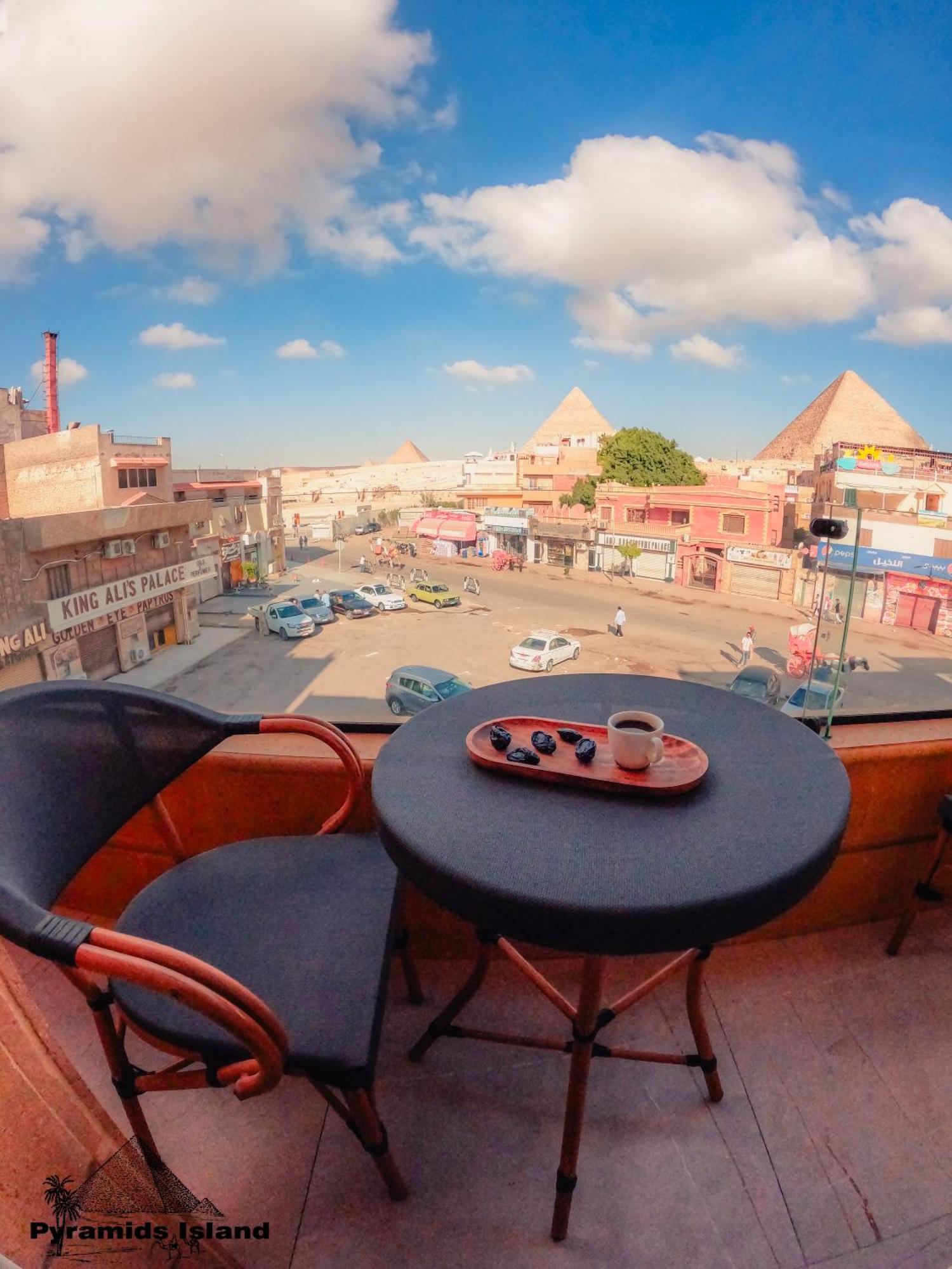 Pyramids Island Bed & Breakfast Kafret el-Gabal Екстериор снимка