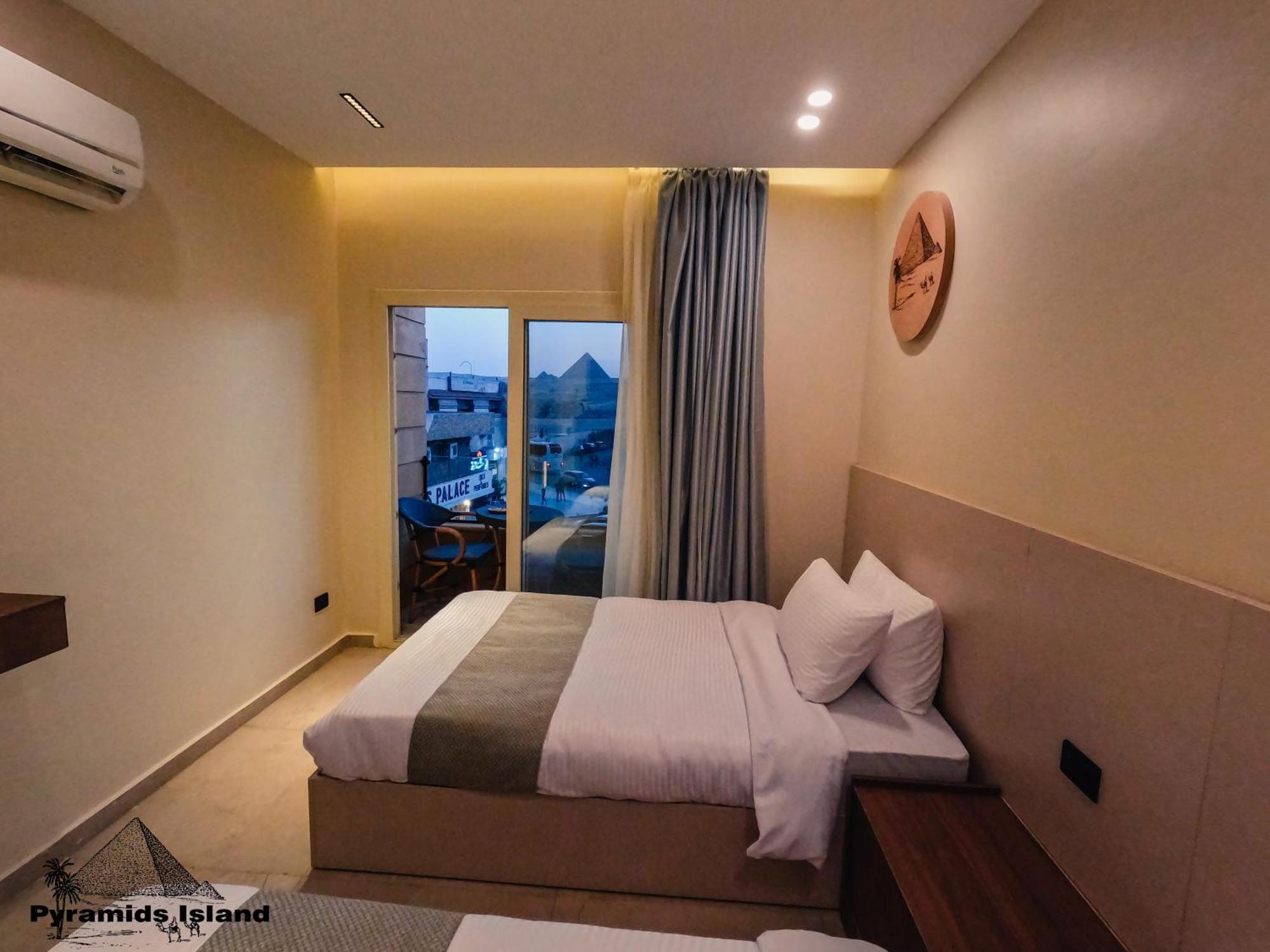 Pyramids Island Bed & Breakfast Kafret el-Gabal Екстериор снимка