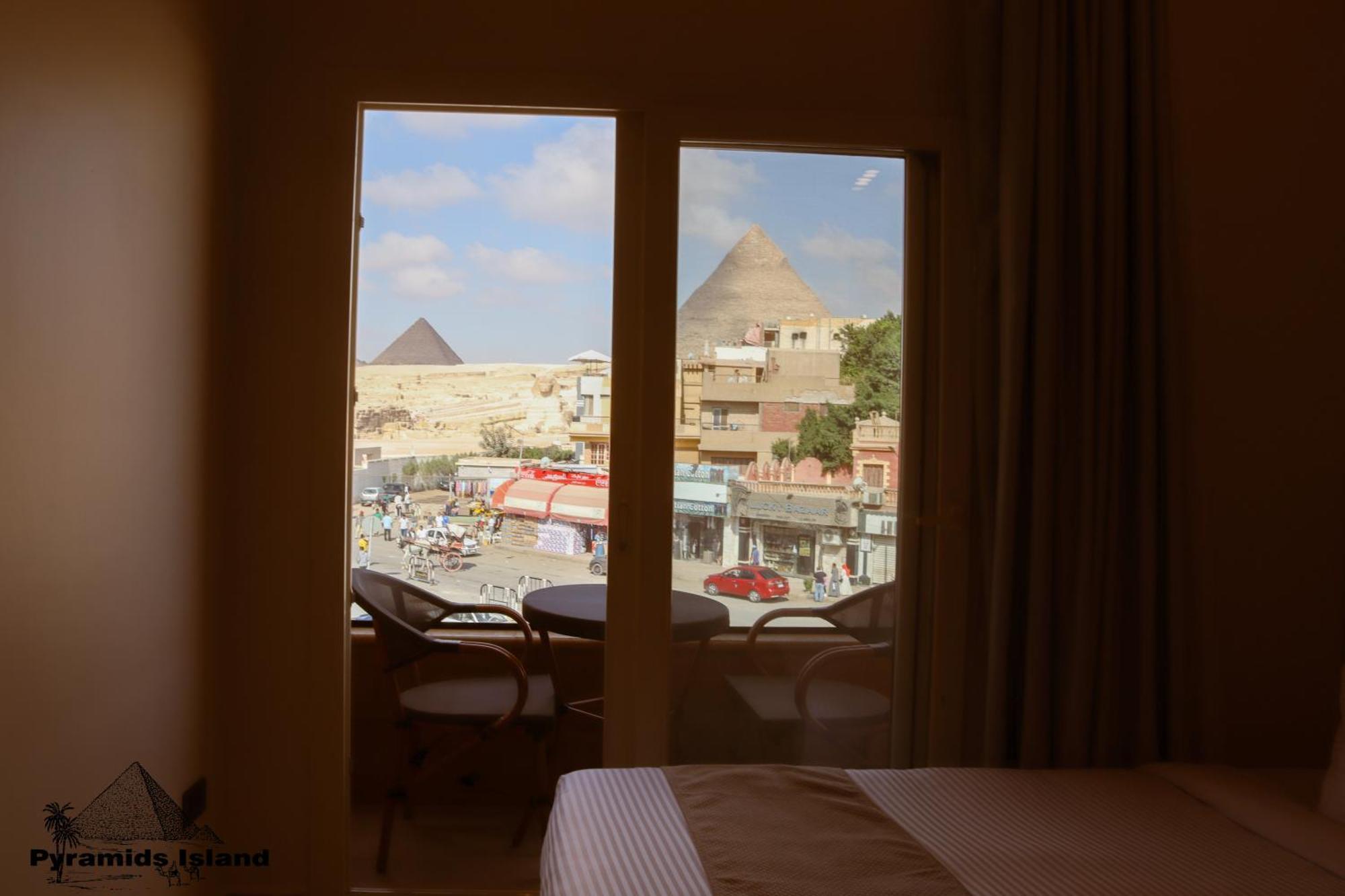 Pyramids Island Bed & Breakfast Kafret el-Gabal Екстериор снимка