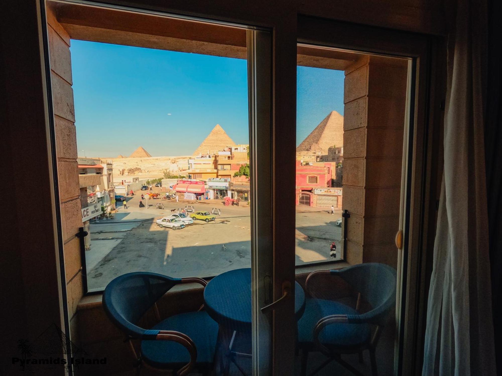 Pyramids Island Bed & Breakfast Kafret el-Gabal Екстериор снимка