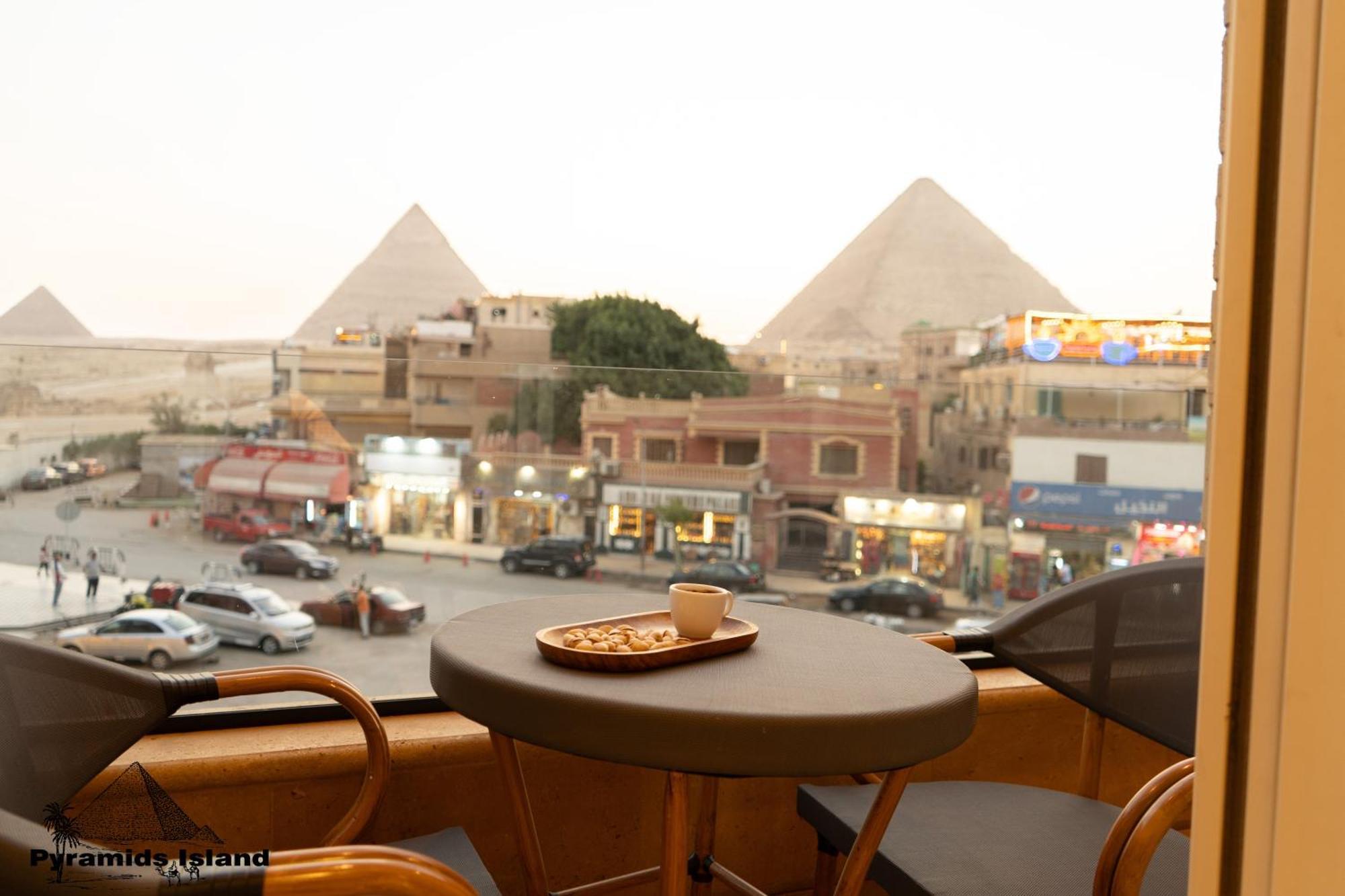 Pyramids Island Bed & Breakfast Kafret el-Gabal Екстериор снимка