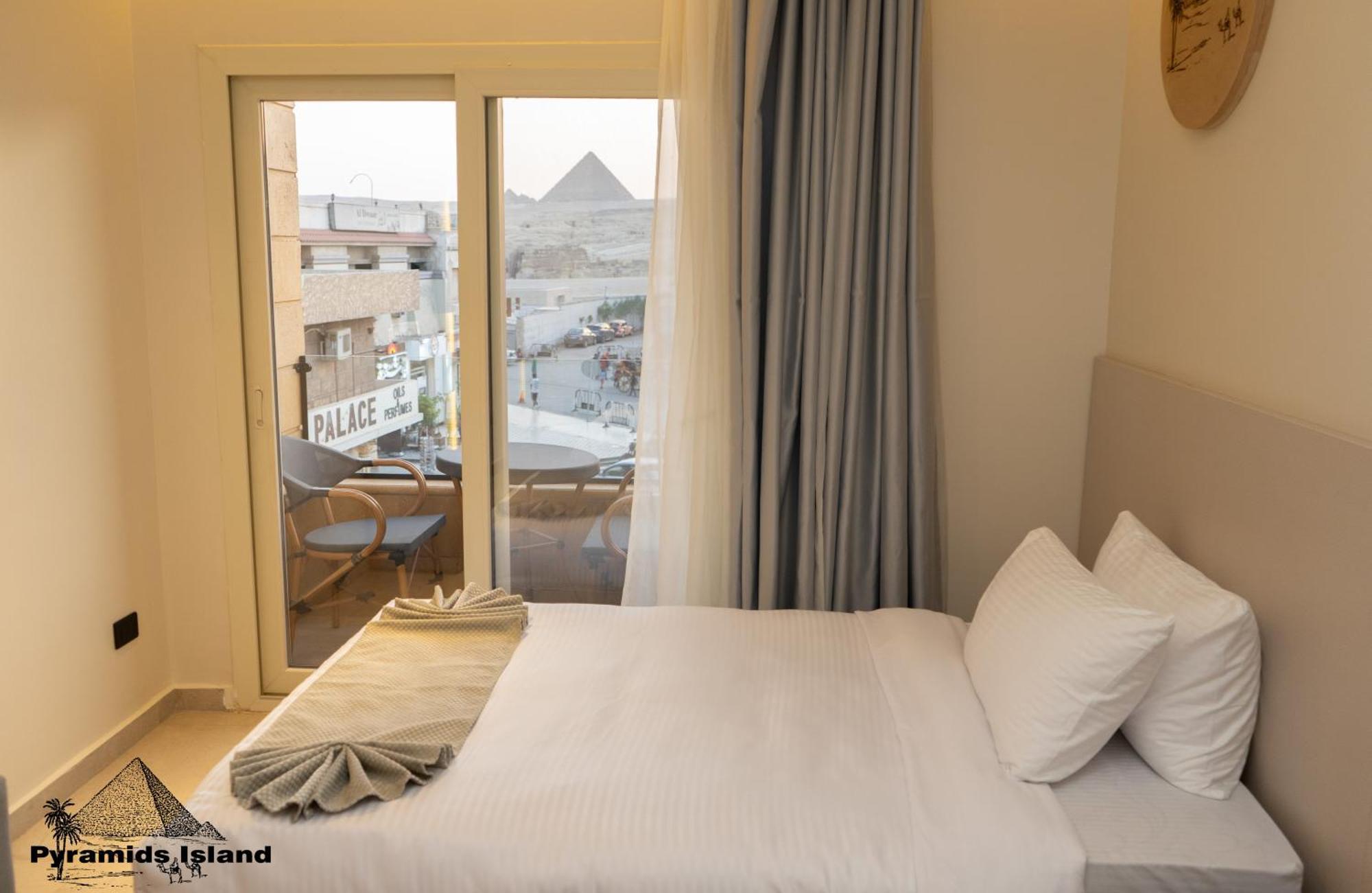 Pyramids Island Bed & Breakfast Kafret el-Gabal Екстериор снимка