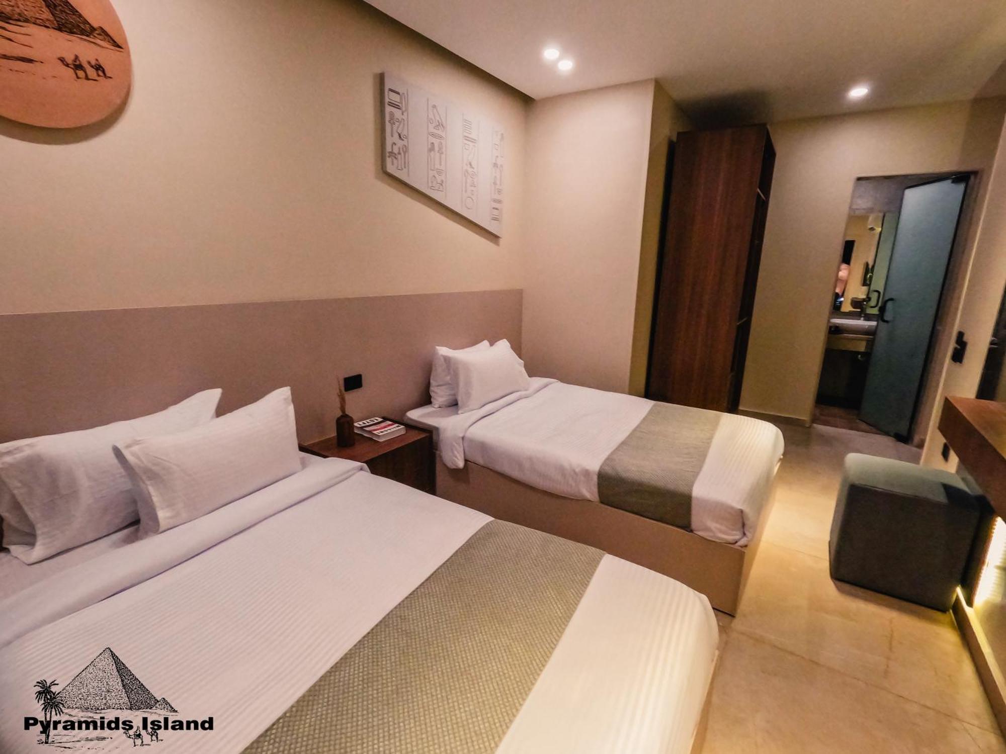 Pyramids Island Bed & Breakfast Kafret el-Gabal Екстериор снимка