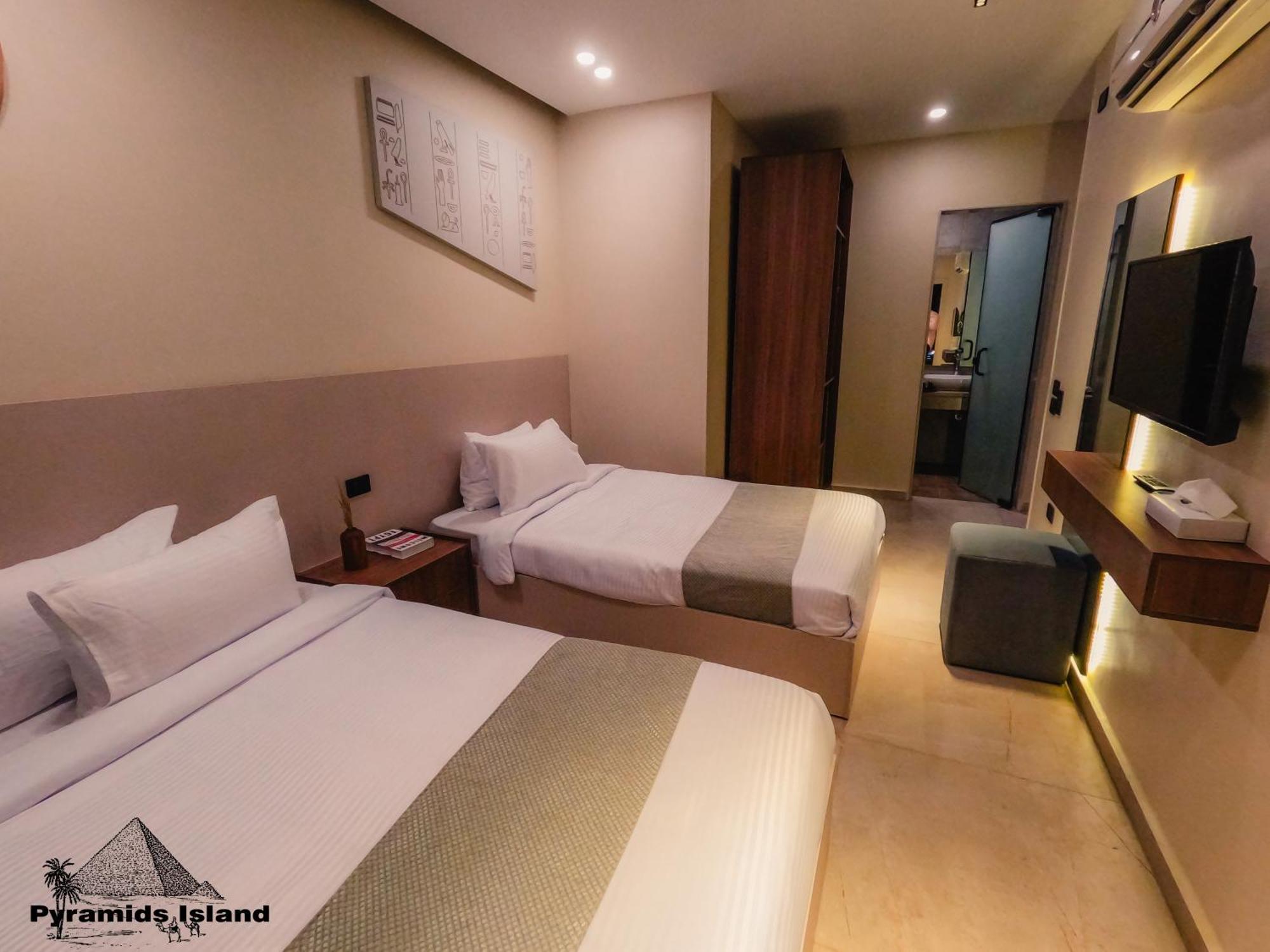Pyramids Island Bed & Breakfast Kafret el-Gabal Екстериор снимка